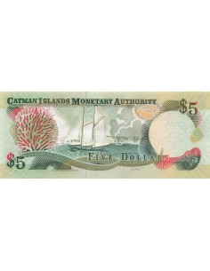 Iles Caïman 5 Dollars - Elisabeth II - 2005 - P.34 5 dollars 2005 2