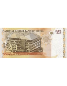 Tonga 20 Pa'anga - George Tupou V - ND (2009) - P.41 20 pa anga 2009 2