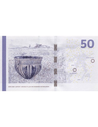 Danemark 50 Kroner - Pont de Sallingsund - 2009 - P.98 100 kroner 2009