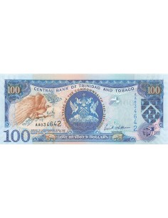 Trinidad et Tobago 100 Dollars - 60 ans du Commonwealth - 2009 - P.52 100 dollars 2009