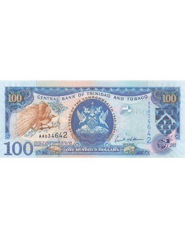 Trinidad et Tobago 100 Dollars - 60 ans du Commonwealth - 2009 - P.52 100 dollars 2009