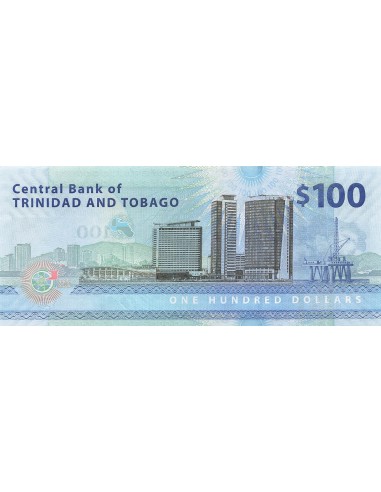 Trinidad et Tobago 100 Dollars - 60 ans du Commonwealth - 2009 - P.52 100 dollars 2009