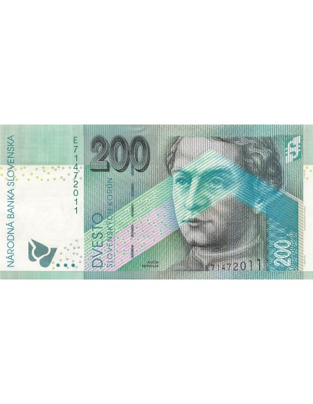 Slovaquie 200 Korun - Anton Bernolak - 2006 - P.45 200 korun 2006