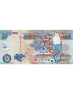 Zambie 10000 Kwacha - 2003 - P.46 10000 kwacha 2003