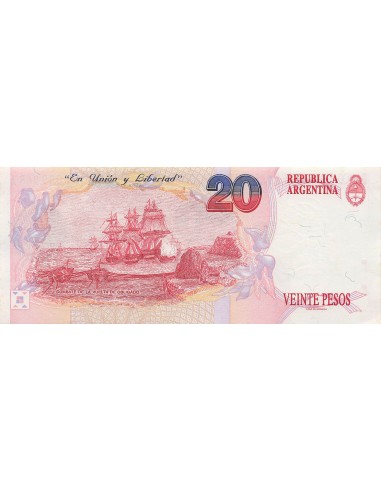 Argentine 20 Pesos - Juan Manuel de Rosas - ND (1994-96) - P.343 20 pesos 1994