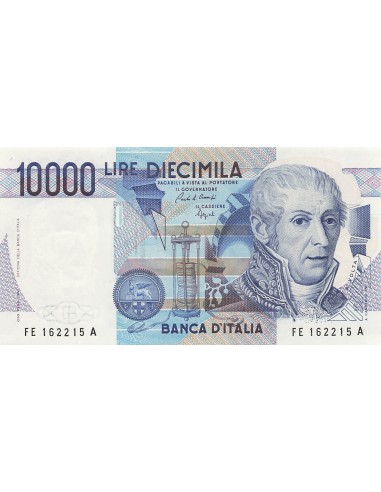 Italie 10000 Lire - Alessandro Volta - 1984 - P.112 10000 lire 1984