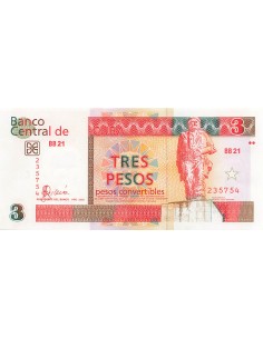 Cuba 3 Pesos - 2006 - P.FX47 3 pesos 2006