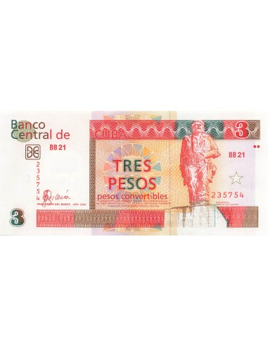 Cuba 3 Pesos - 2006 - P.FX47 3 pesos 2006