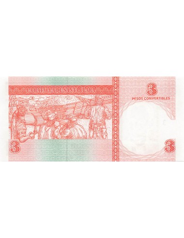 Cuba 3 Pesos - 2006 - P.FX47 3 pesos 2006