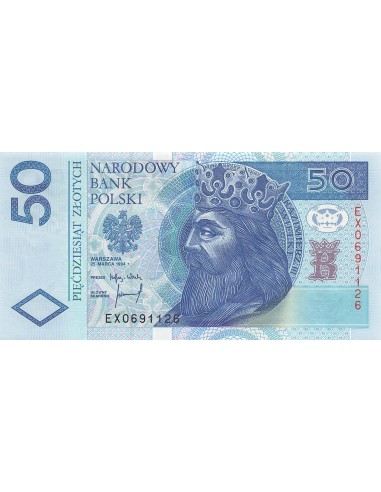 Pologne 50 Zlotych - Casimir III - 1994 - P.175 50 zlotych 1994