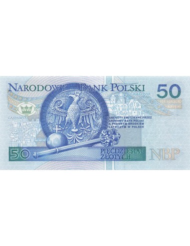 Pologne 50 Zlotych - Casimir III - 1994 - P.175 50 zlotych 1994
