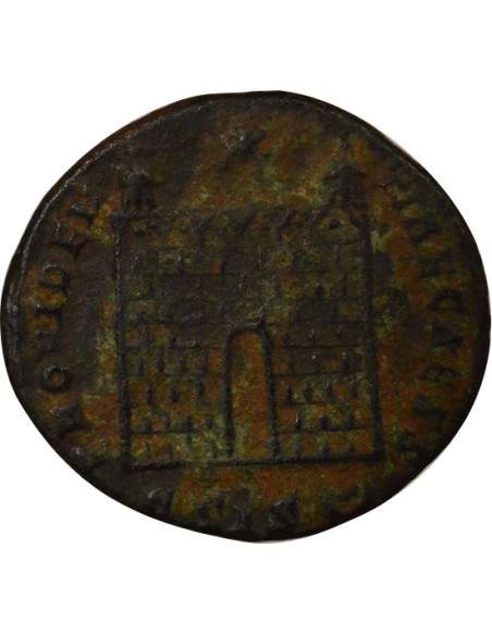 Rome Empire Valentinien Ier Empereur debout 1 nummus Cuivre 364-367 Constantinople