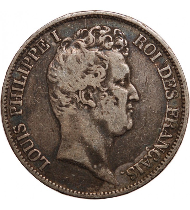 Louis-Philippe Ier 5 francs Argent 1831 B Rouen