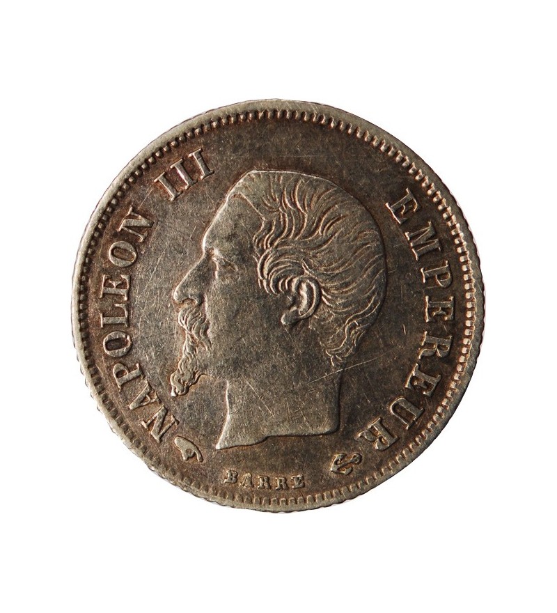 NAPOLEON III - 20 CENTIMES ARGENT 1859 A PARIS