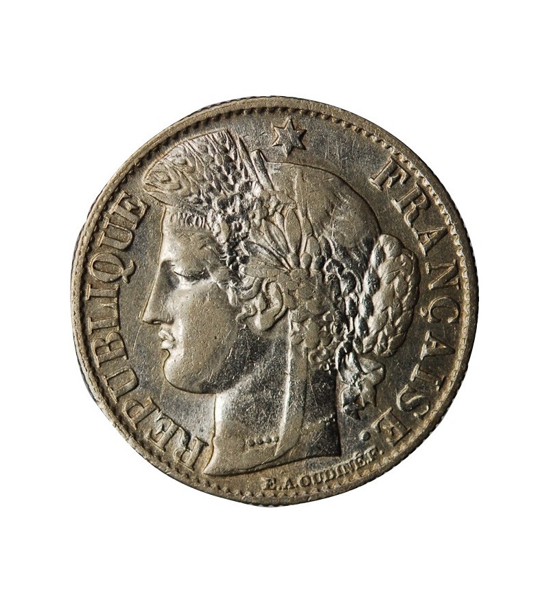 CERES ﻿- 50 CENTIMES ARGENT 1887 A PARIS﻿