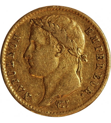 20 FRANCS OR NAPOLEON Ier 1807 A PARIS "Type République"﻿