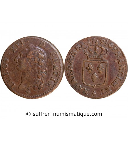 LOUIS XVI - SOL 1791 A PARIS﻿