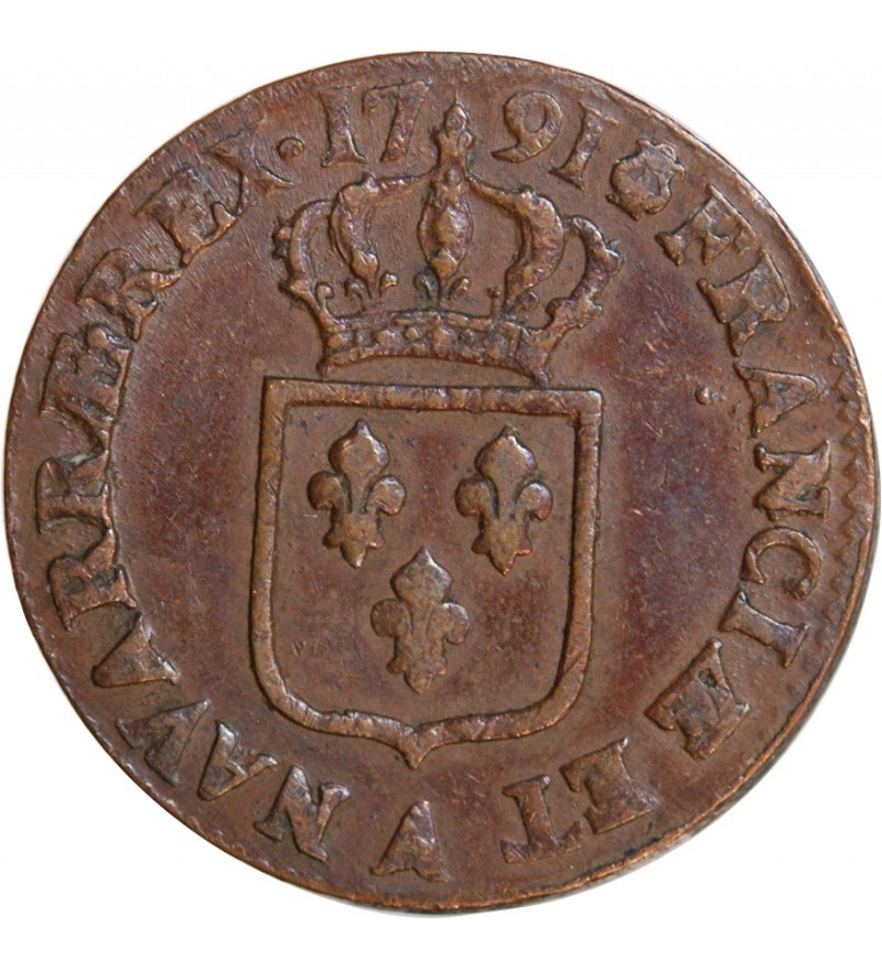 LOUIS XVI - SOL 1791 A PARIS﻿