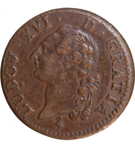 LOUIS XVI - SOL 1791 A PARIS﻿