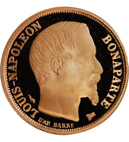 LOUIS NAPOLEON BONAPARTE - 10 FRANCS OR 1852 / 1993