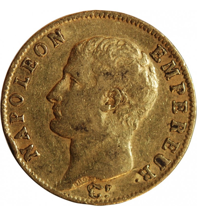 NAPOLEON Ier﻿ - 20 FRANCS OR 1806 A PARIS﻿ "Calendrier grégorien"