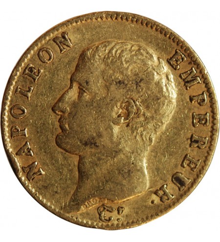 NAPOLEON Ier﻿ - 20 FRANCS OR 1806 A PARIS﻿ "Calendrier grégorien"