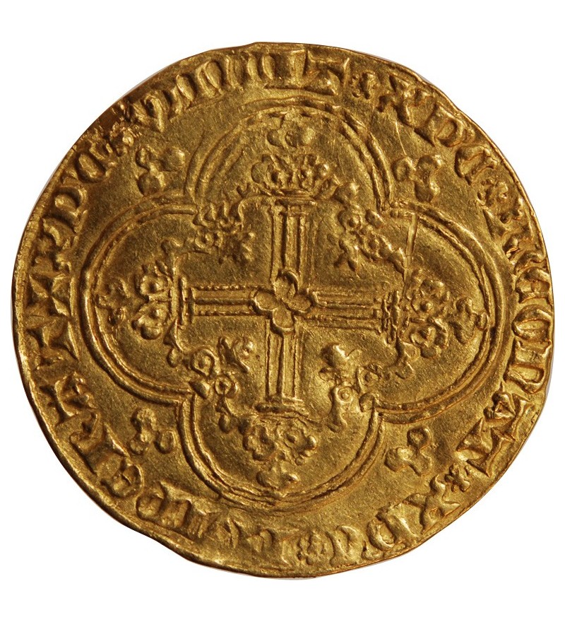 JEAN II LE BON - FRANC A CHEVAL OR 1350 / 1364﻿