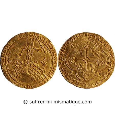 JEAN II LE BON - FRANC A CHEVAL OR 1350 / 1364﻿