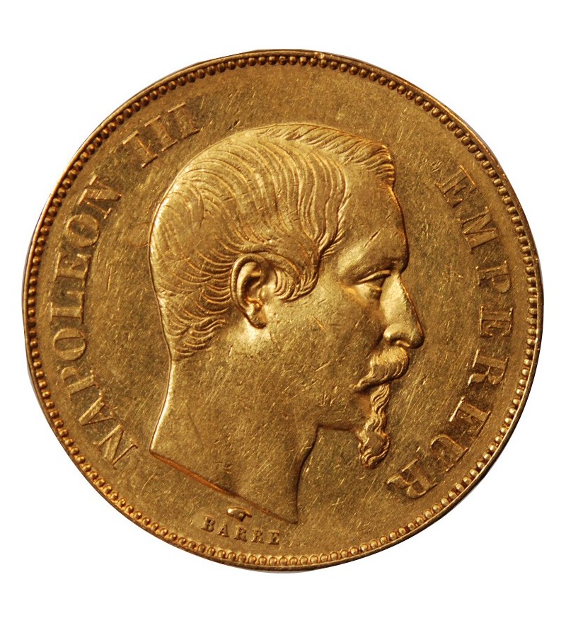 NAPOLEON III ﻿ - 50 FRANCS OR 1857 A PARIS﻿