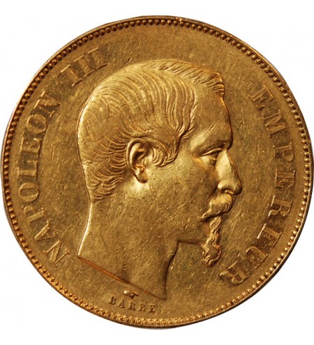 NAPOLEON III ﻿ - 50 FRANCS OR 1857 A PARIS﻿