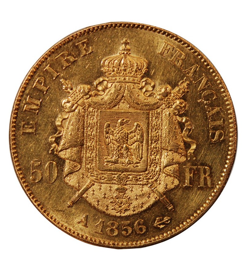NAPOLEON III ﻿ - 50 FRANCS OR 1856 A PARIS﻿