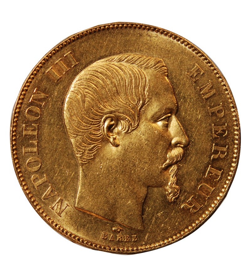 NAPOLEON III ﻿ - 50 FRANCS OR 1856 A PARIS﻿