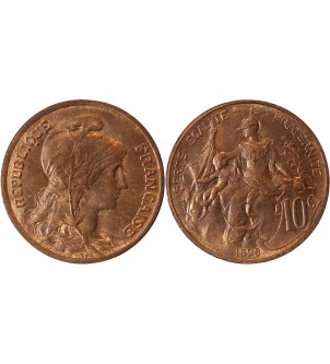 DUPUIS  - 10 CENTIMES 1898﻿﻿ 2