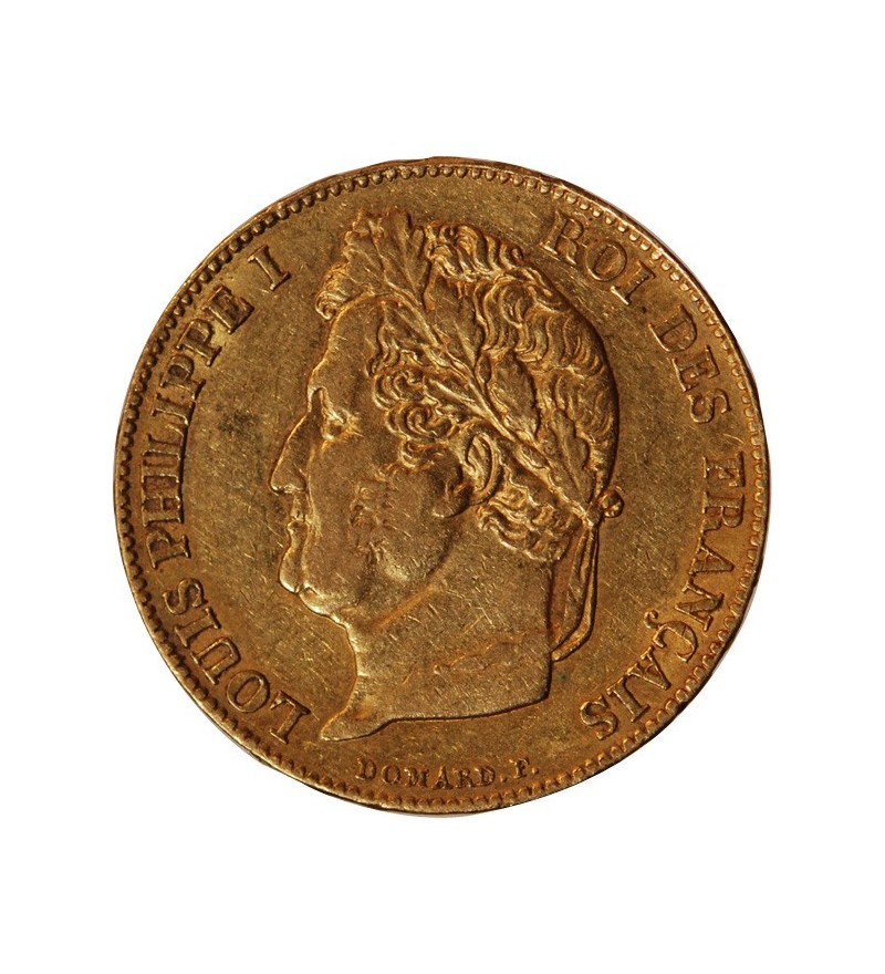 LOUIS PHILIPPE﻿ Ier - 20 FRANCS OR 1848 A PARIS﻿