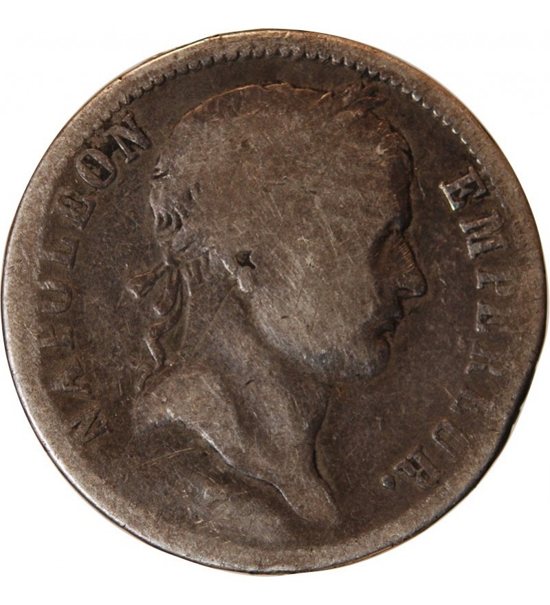 NAPOLEON Ier - 2 FRANCS 1809 Q PERPIGNAN "2 exemplaires répertoriés"﻿