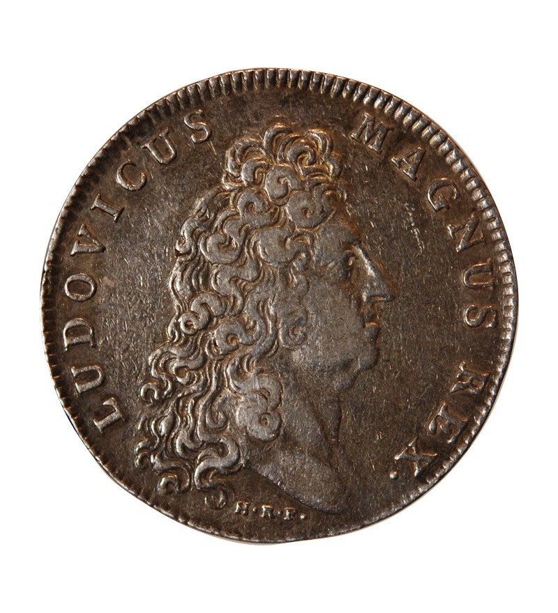 ETATS DE BRETAGNE, LOUIS XIV - JETON ARGENT 1703 VANNES