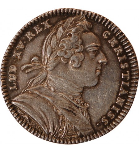 TRESOR ROYAL, LOUIS XV - JETON ARGENT 1751
