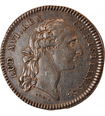 ORDRE DU ROI, ORDRE DE SAINT LOUIS, LOUIS XV - JETON ARGENT Emission de 1775