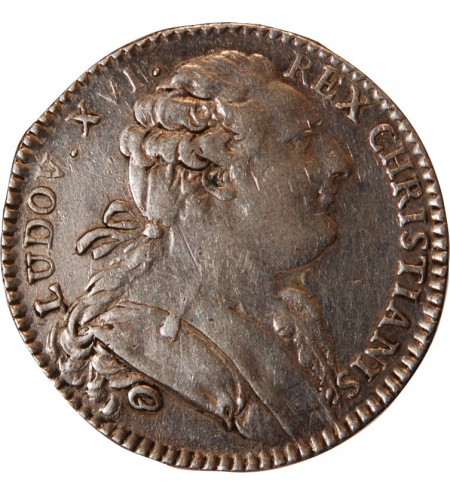 EXTRAORDINAIRE DES GUERRES, LOUIS XVI - JETON ARGENT Emission de 1777