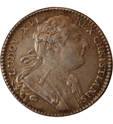 ACADEMIE ROYALE DES SCIENCES, LOUIS XVI - JETON ARGENT  Emission de 1777