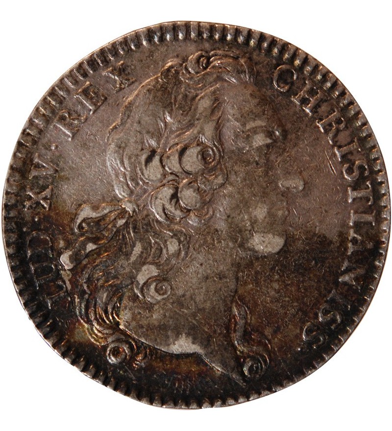 ADMINISTRATION MUNICIPALE DE PARIS, LOUIS XV - JETON ARGENT Emission de 1741