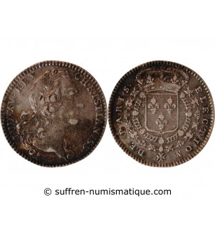 ADMINISTRATION MUNICIPALE DE PARIS, LOUIS XV - JETON ARGENT Emission de 1741
