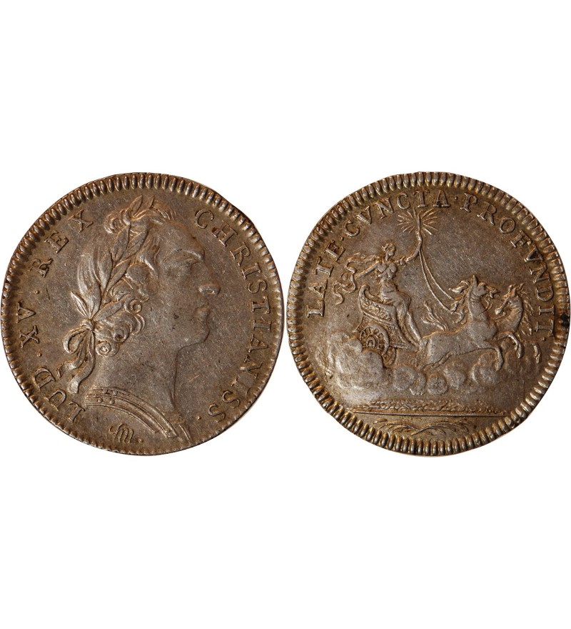 LOUIS XV - JETON ARGENT