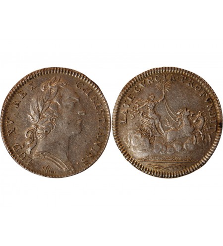 LOUIS XV - JETON ARGENT
