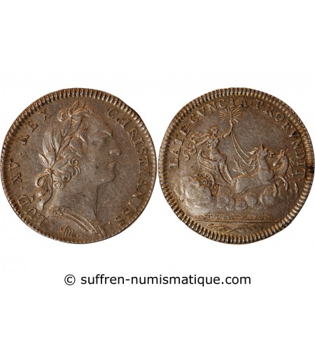 LOUIS XV - JETON ARGENT