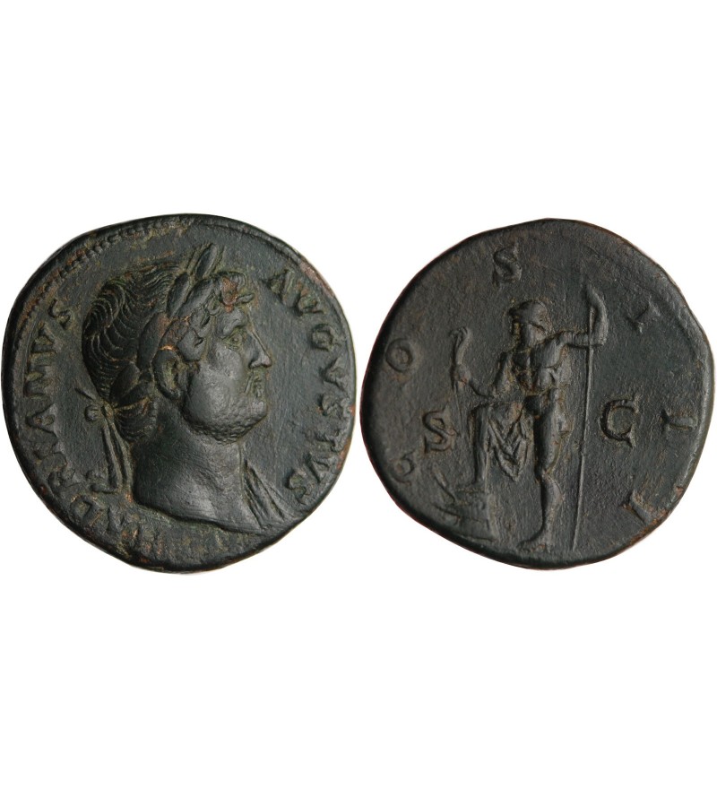 HADRIEN - SESTERCE BRONZE ROME﻿ 126