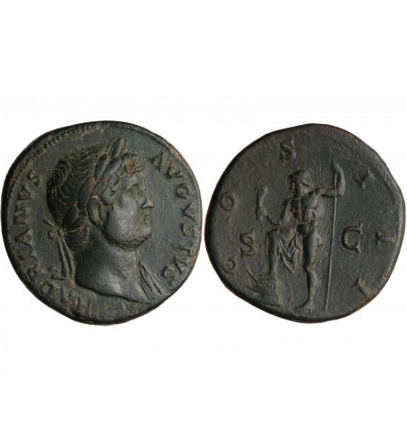 HADRIEN - SESTERCE BRONZE ROME﻿ 126