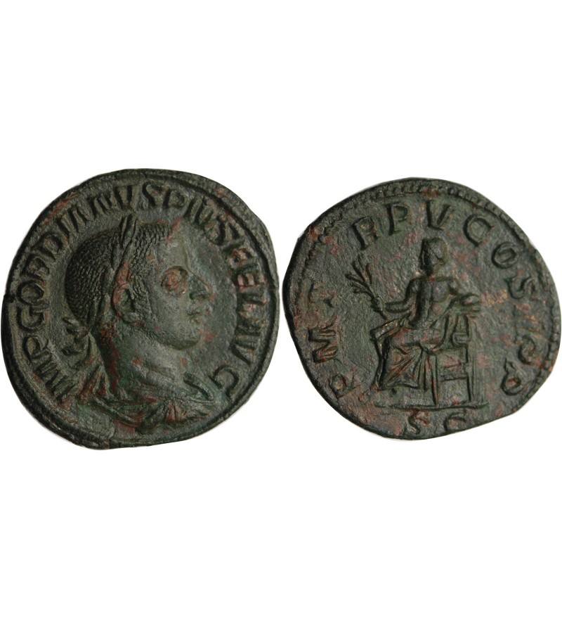 GORDIEN III - SESTERCE ROME 242