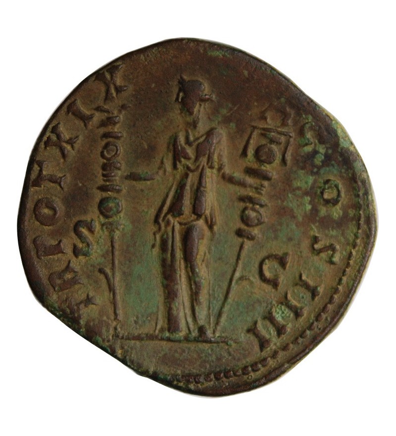 ANTONIN LE PIEUX - SESTERCE ROME 156﻿