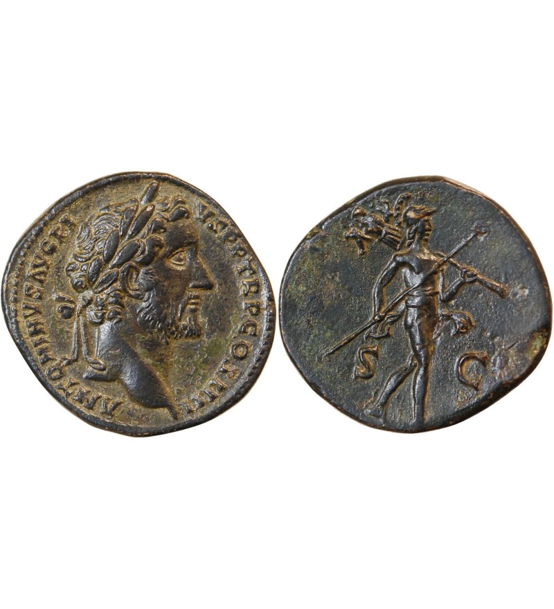 ANTONIN LE PIEUX - SESTERCE ROME 146